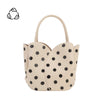 Cream Polka Dot