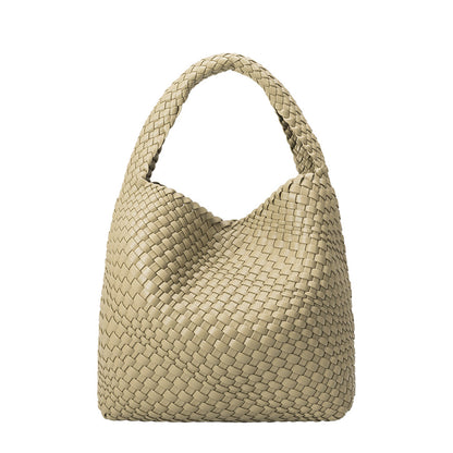Melie Bianco Moss Johanna Large Recycled Vegan Leather Shoulder Bag