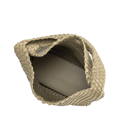 Melie Bianco Moss Johanna Large Recycled Vegan Leather Shoulder Bag