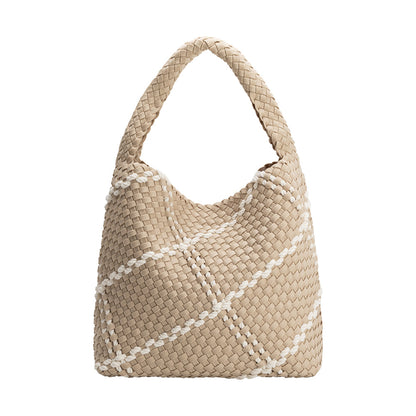 Melie Bianco Almond Johanna Large Nylon Shoulder Bag