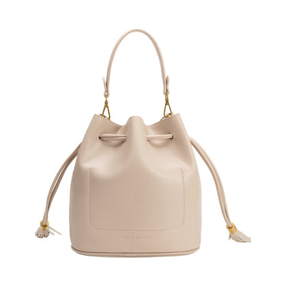Melie Bianco Bone Janae Recycled Vegan Leather Top Handle Bag