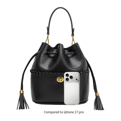 Melie Bianco Bone Janae Recycled Vegan Leather Top Handle Bag