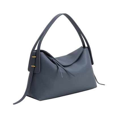 Melie Bianco Slate Emory Recycled Vegan Leather Top Handle Bag