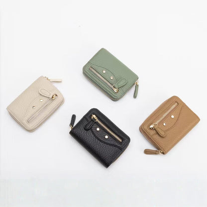 Melie Bianco Ivory Frankie Vegan Leather Wallet