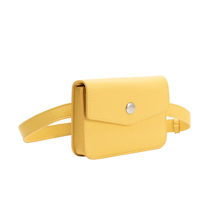 Melie Bianco Yellow Amberlee Vegan Leather Wallet