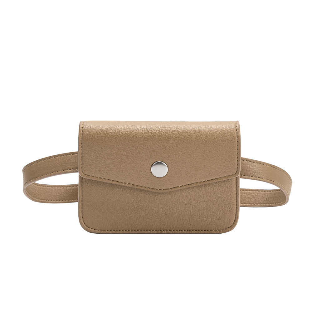 Melie Bianco Taupe Amberlee Vegan Leather Wallet