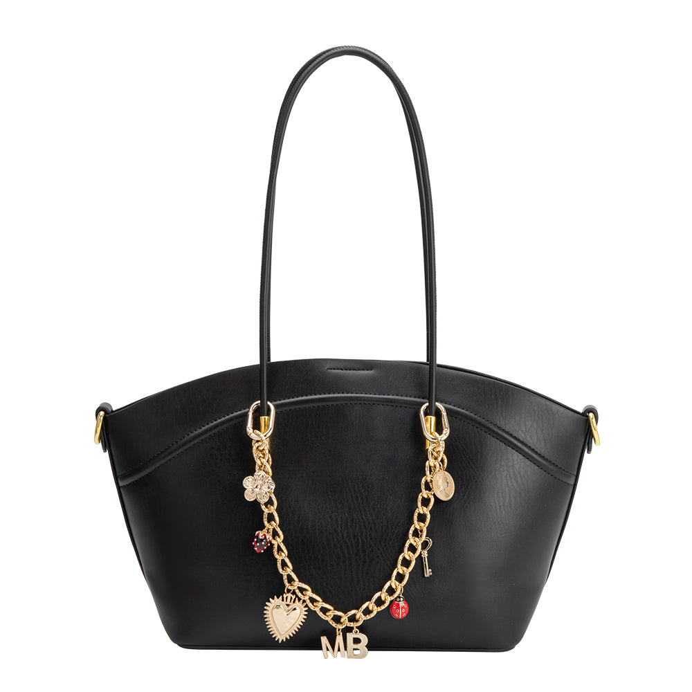 Melie Bianco Gold Springtime Chain Bag Charm