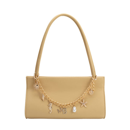 Melie Bianco Gold Seaside Chain Bag Charm