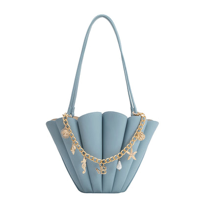 Melie Bianco Gold Seaside Chain Bag Charm
