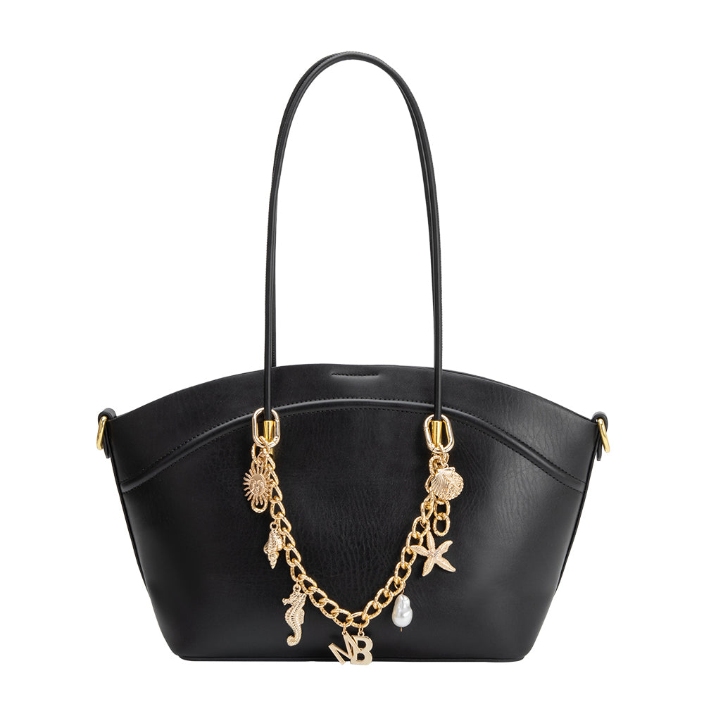 Melie Bianco Gold Seaside Chain Bag Charm