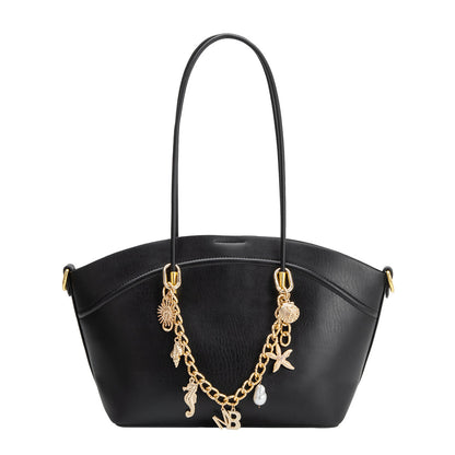 Melie Bianco Gold Seaside Chain Bag Charm