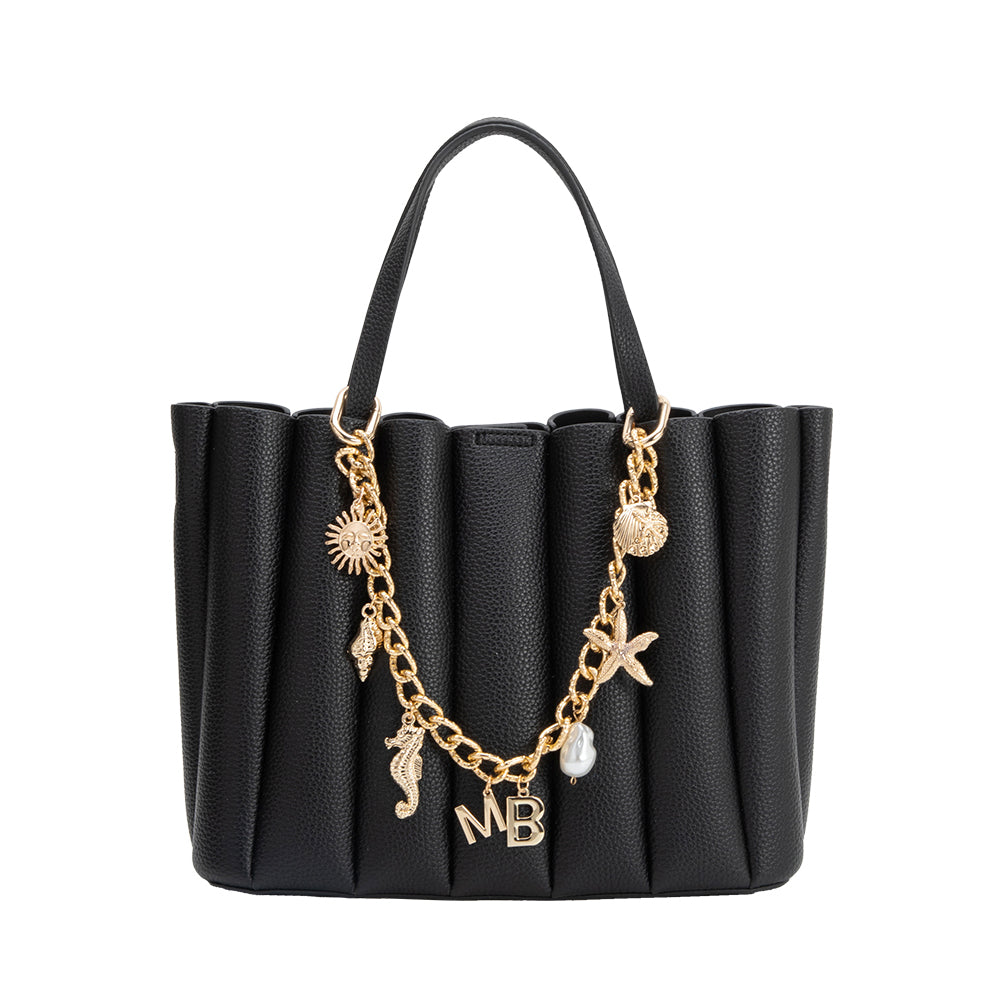 Melie Bianco Gold Seaside Chain Bag Charm