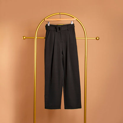 Melie Bianco Straight Leg Belted Pant