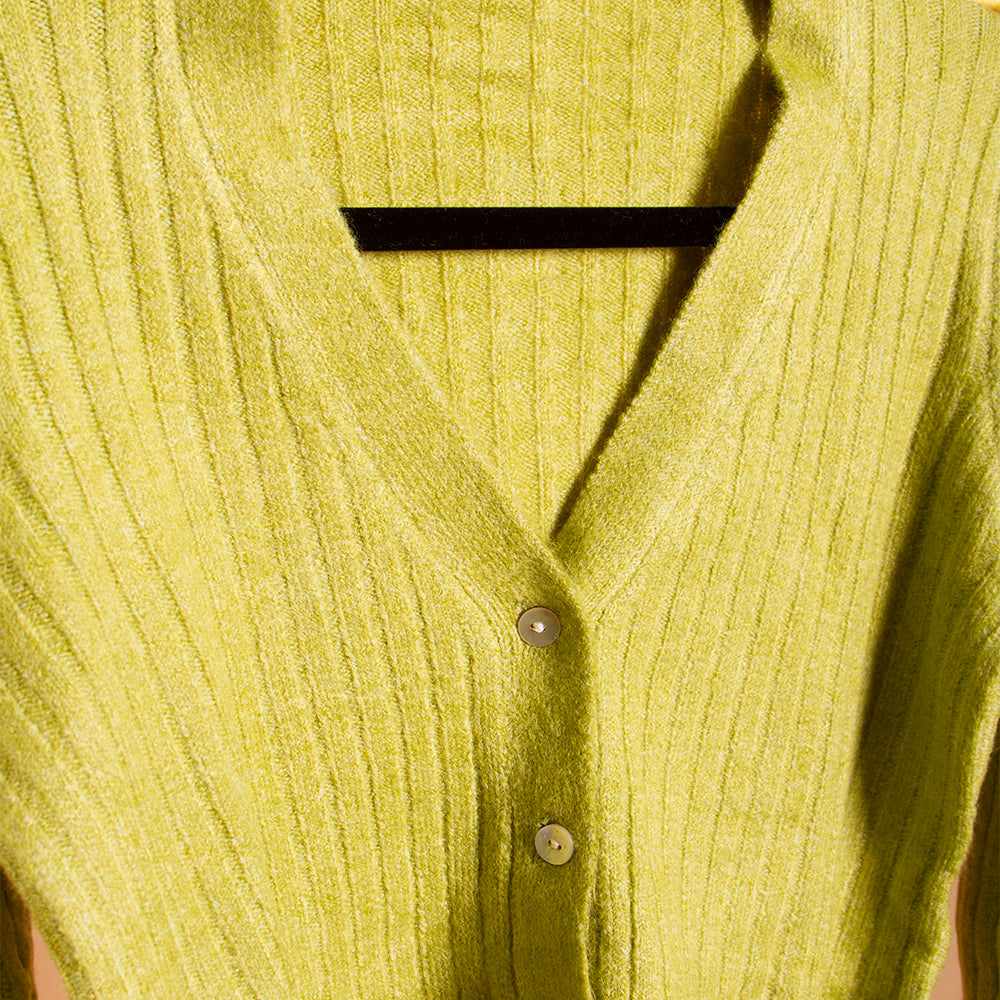 Melie Bianco Cardigan & Midi Dress Set