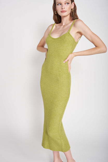 Melie Bianco Cardigan & Midi Dress Set