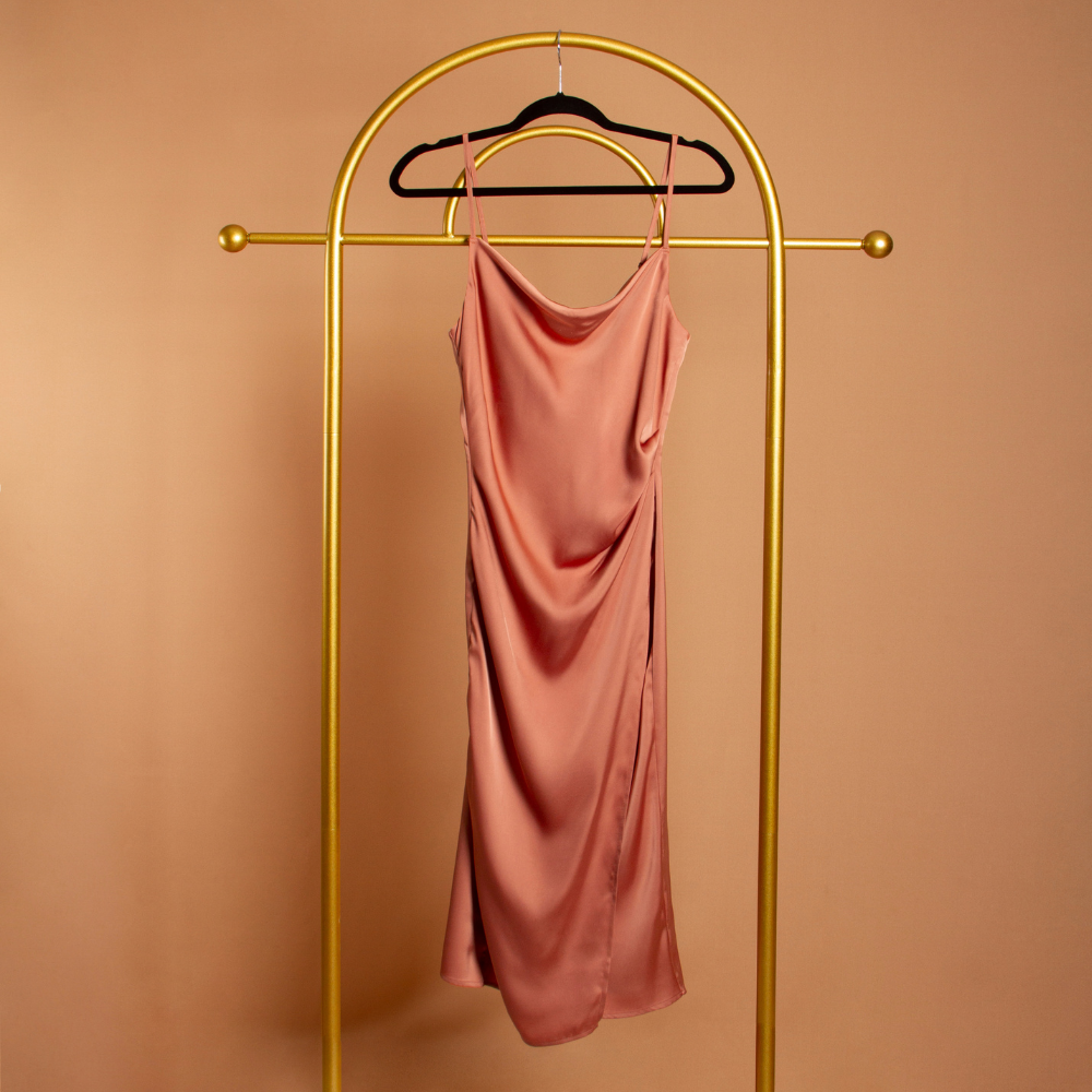 Melie Bianco Cowl Neck Slip Dress