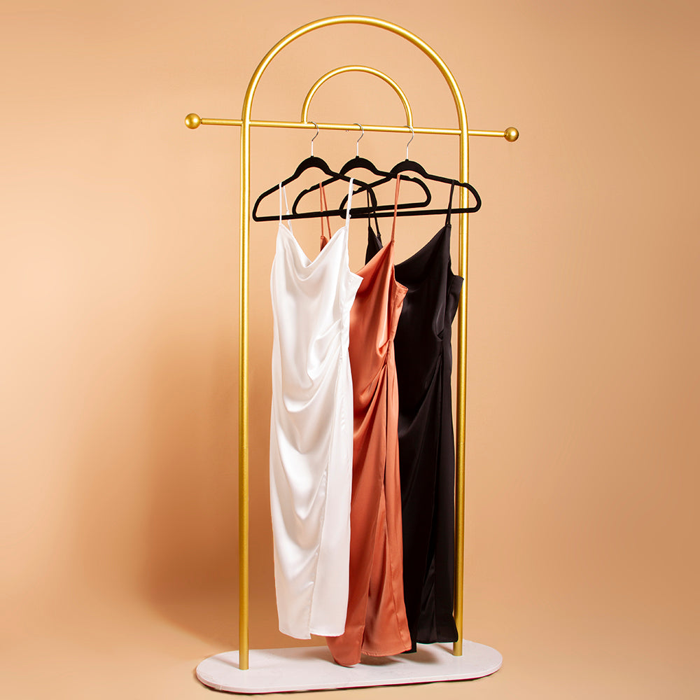Melie Bianco Cowl Neck Slip Dress