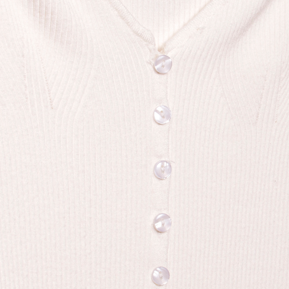 Melie Bianco Off Shoulder Knit Cardigan