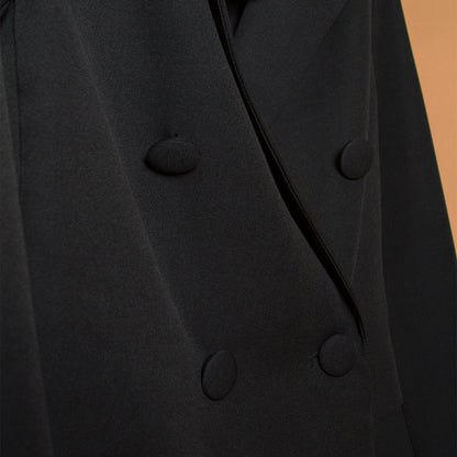 Melie Bianco Double Breasted Cropped Jacket