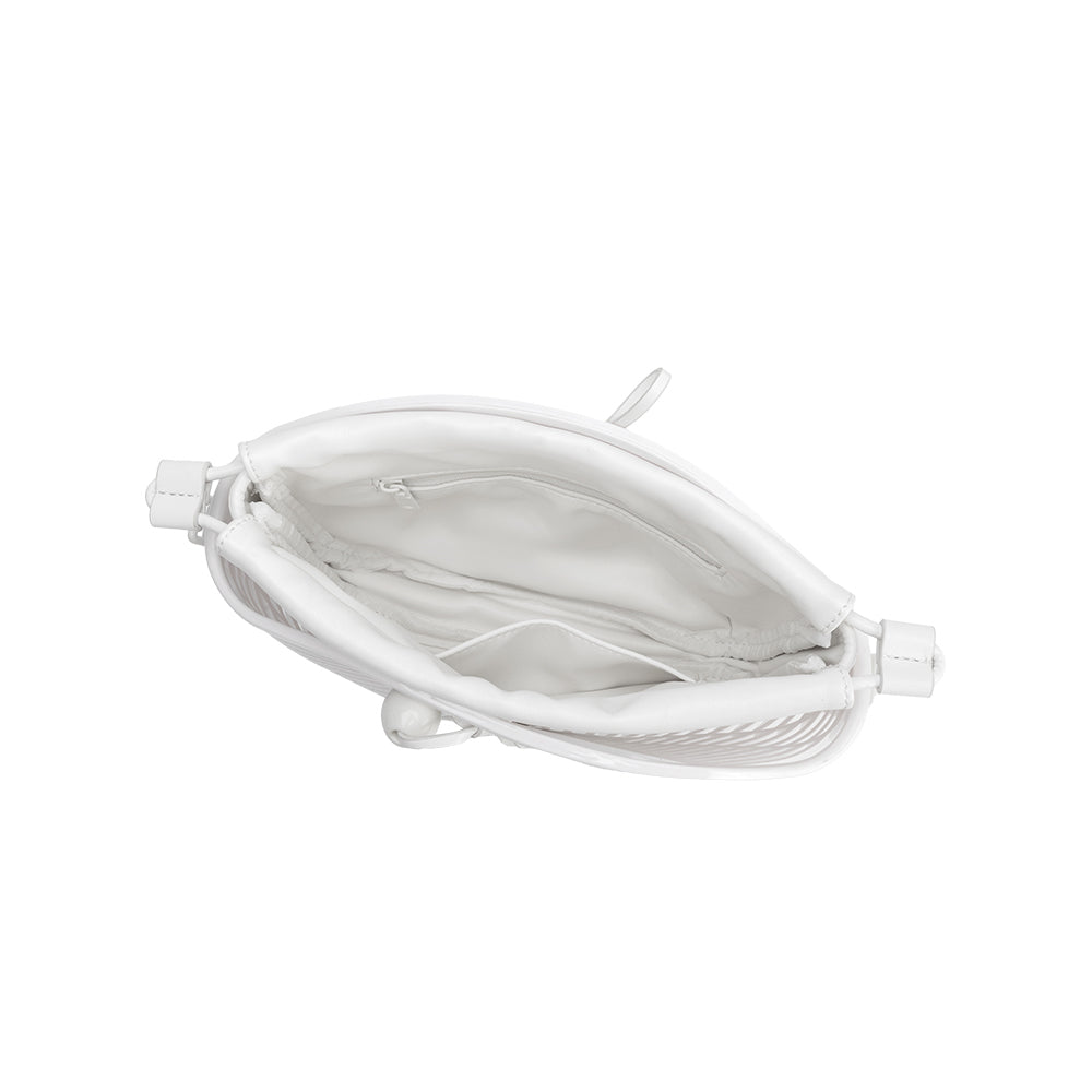 Melie Bianco White Nikko Jelly Small Tote Bag
