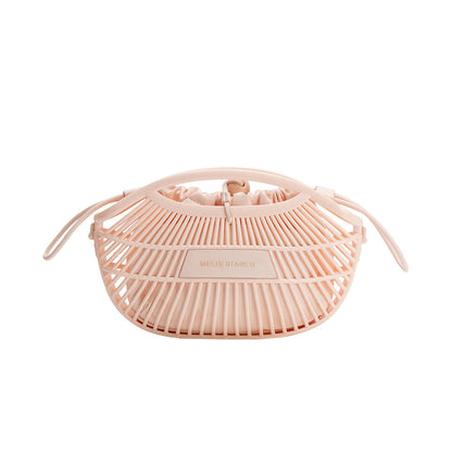 Melie Bianco Peach Nikko Jelly Small Tote Bag