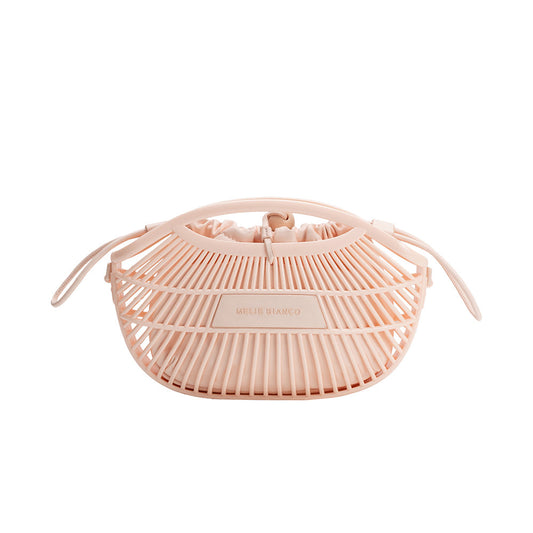 Melie Bianco Peach Nikko Jelly Small Tote Bag