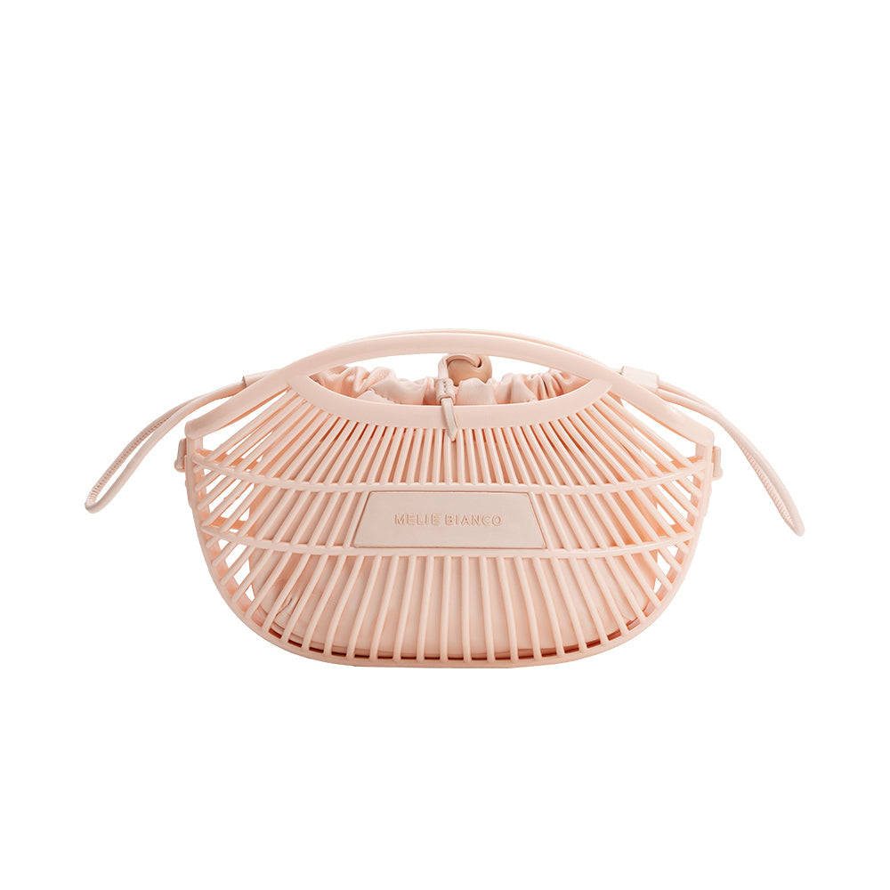 Melie Bianco Peach Nikko Jelly Small Tote Bag