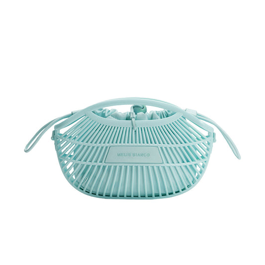 Melie Bianco Mint Nikko Jelly Small Tote Bag