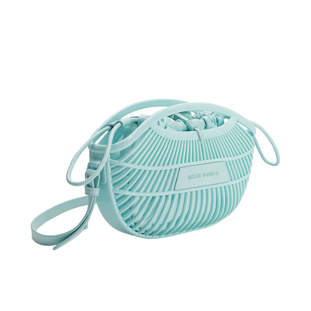 Melie Bianco Mint Nikko Jelly Small Tote Bag