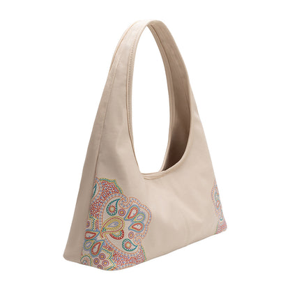 Melie Bianco Bone Tinsley Recycled Vegan Leather Shoulder Bag