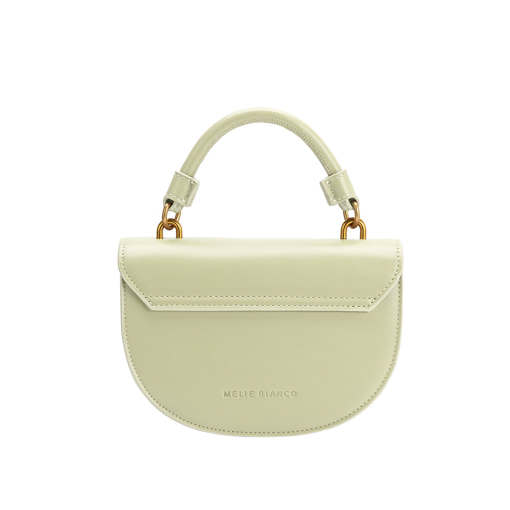Melie Bianco Mint Esther Recycled Vegan Leather Crossbody Bag
