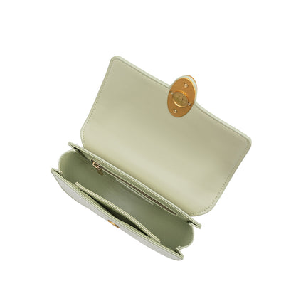 Melie Bianco Mint Esther Recycled Vegan Leather Crossbody Bag