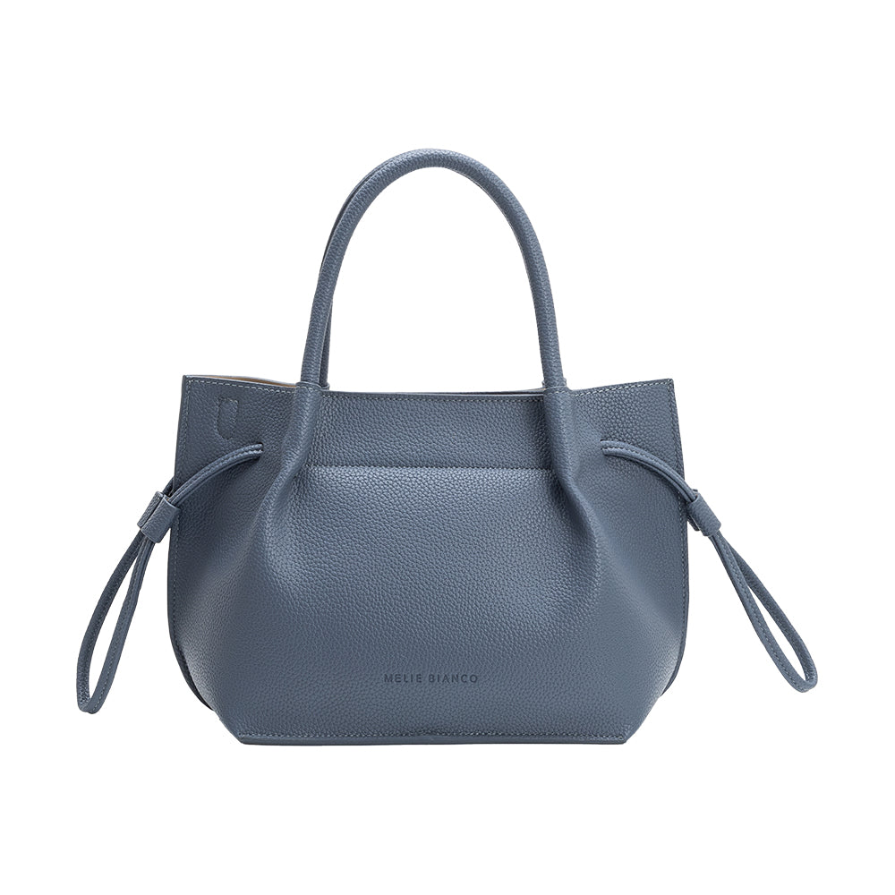 Melie Bianco Slate Tyler Recycled Vegan Leather Crossbody Bag