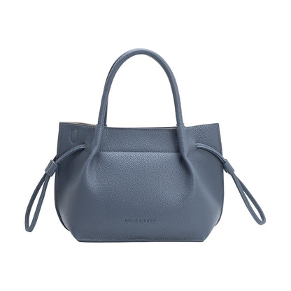 Melie Bianco Slate Tyler Recycled Vegan Leather Crossbody Bag