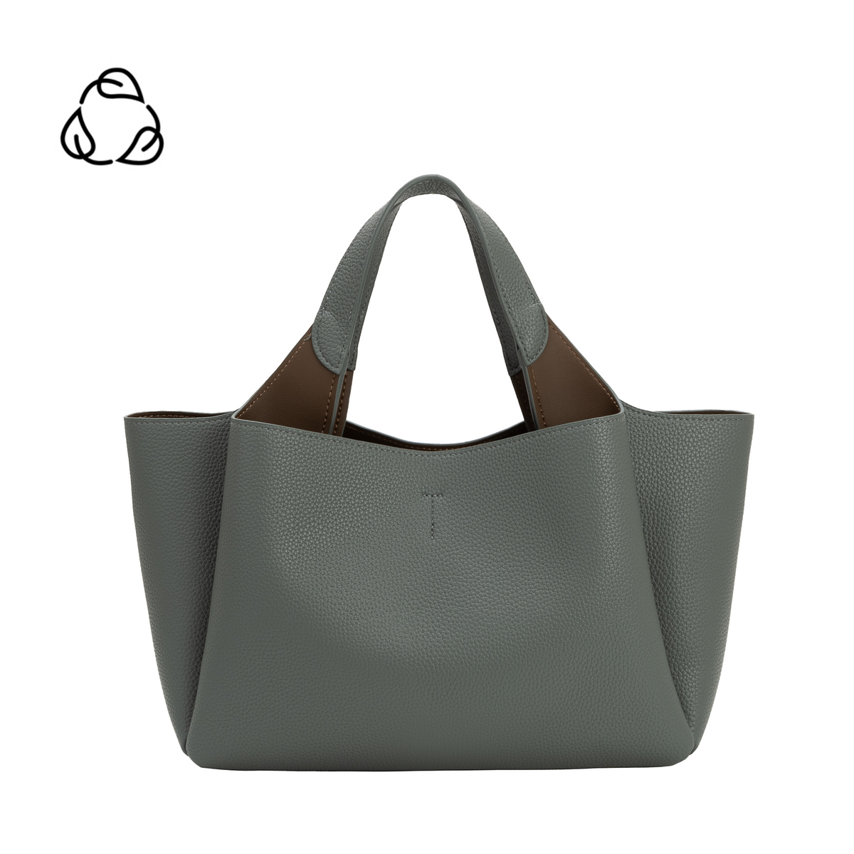 Melie Bianco Sage Whitley Recycled Vegan Leather Tote Bag