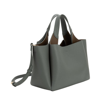 Melie Bianco Sage Whitley Recycled Vegan Leather Tote Bag