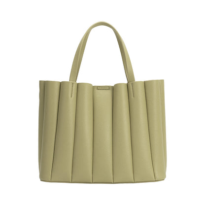 Melie Bianco Mint Adela Recycled Vegan Leather Tote Bag