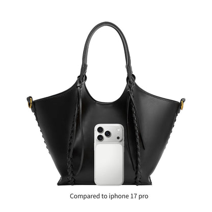 Melie Bianco Olive Belinda Recycled Vegan Leather Tote Bag