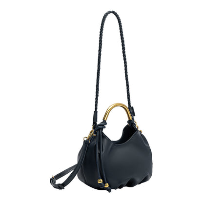 Melie Bianco Peacock Dottie Recycled Vegan Leather Top Handle Bag