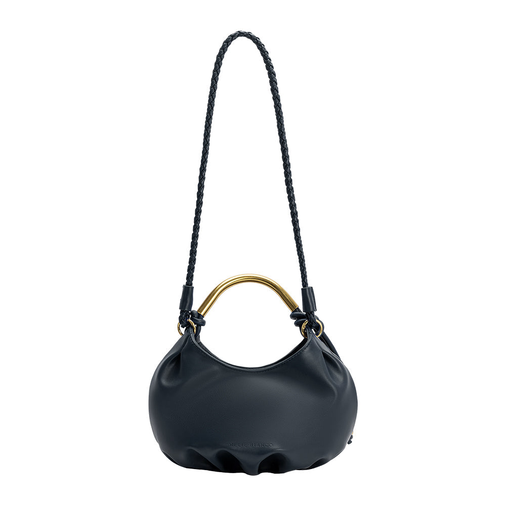 Melie Bianco Peacock Dottie Recycled Vegan Leather Top Handle Bag