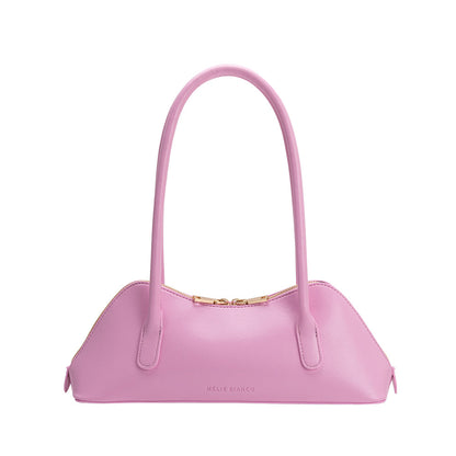 Melie Bianco Pink Dakota Recycled Vegan Leather Shoulder Bag