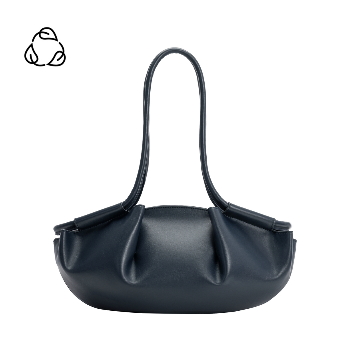 Melie Bianco Peacock Candace Recycled Vegan Leather Shoulder Bag