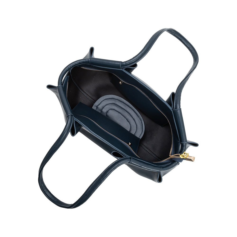 Melie Bianco Peacock Candace Recycled Vegan Leather Shoulder Bag