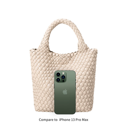 Melie Bianco Green Eloise Recycled Vegan Leather Tote Bag