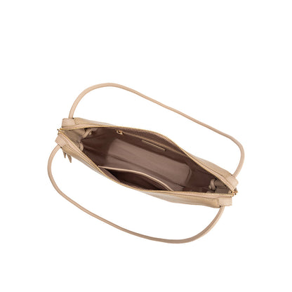 Melie Bianco Mushroom Wesley Recycled Vegan Leather Shoulder Bag