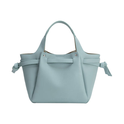 Melie Bianco Sky Avril Recycled Vegan Leather Top Handle Bag