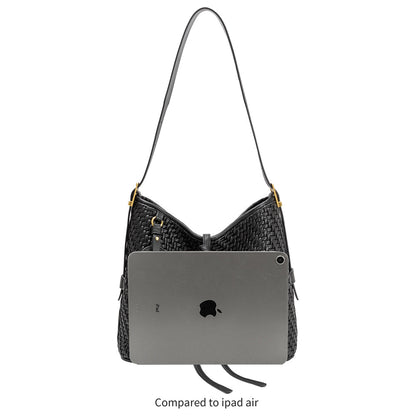 Melie Bianco Bone Thalia Recycled Vegan Leather Tote Bag