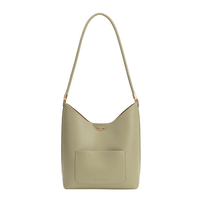 Melie Bianco Mint Billie Recycled Vegan Leather Tote Bag