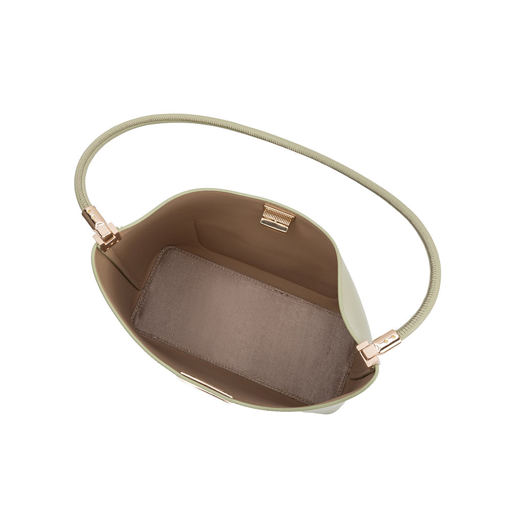 Melie Bianco Mint Billie Recycled Vegan Leather Tote Bag