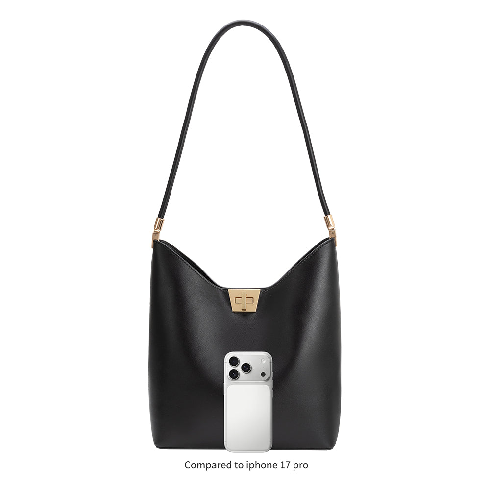 Melie Bianco Mint Billie Recycled Vegan Leather Tote Bag